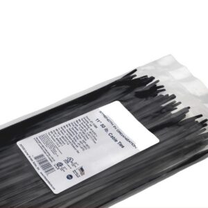 11" Black Straps