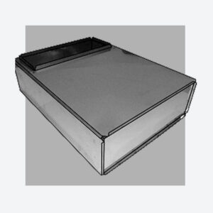 D Width Air Handler Return Support Plenum Box NO FILTER RACK (24 X ...