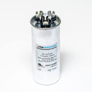 Dual Run Capacitor 45/7.5 MFD 370/440V Round