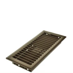14 x 4 Floor Register Brown