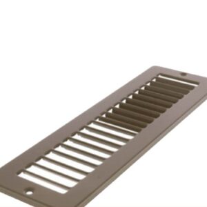 2 x 10 Toe Kick Grille Brown 2" x 10"