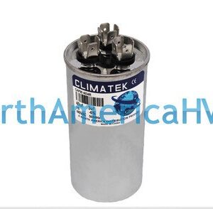 Dual Run Capacitor 40/3 MFD 370/440V Round