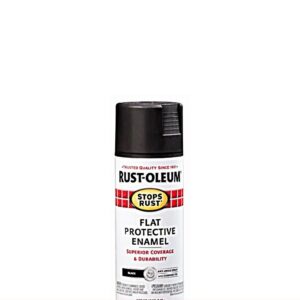 Flat Black Rust-oleum Spray Paint