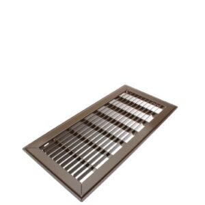 14 x 20 Floor Return Grille Brown