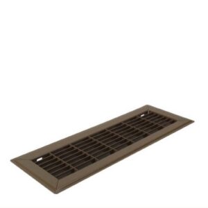 14 x 4 Floor Return Grille Brown