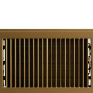 10x6 Brown Floor Supply Register 10" x 6"