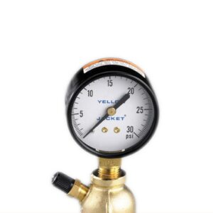 1" Brass Gas Pressure Gauge