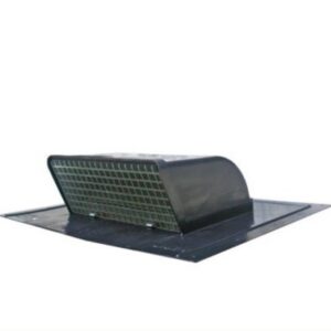 Black Plastic Universal Roof Cap Fits from 4" to 8" connections (Adapter Required)