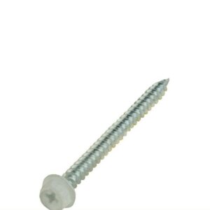 2" white register screws 100 count
