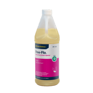HydroBalance Free-Flo Heavy Duty Drain Opener 1 Quart Bottle - FF-32