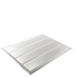 14 x 20 Stamp Faced Sidewall/Ceiling Return Grille White