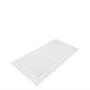 14 x 8 Stamp Faced Sidewall/Ceiling Return Grille White