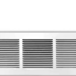 30 x 6 Stamp Faced Sidewall/Ceiling Return Grille White