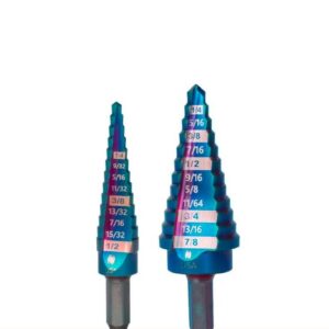 Spyder Mach-Blue 2-Piece 1/4-in Step Drill Bit Set (1/8-in to 7/8-in)