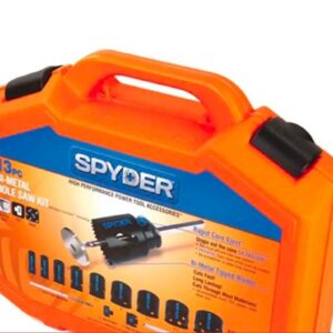 Spyder 13pc Bi-Metal (BIM) Hole Saw Set
