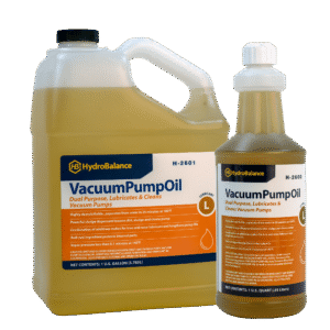 HydroBalance Vacuum Pump Oil 1 Quart Bottle w/ Flip Top
