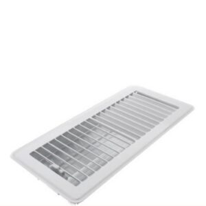 10 x 4 Floor Register White