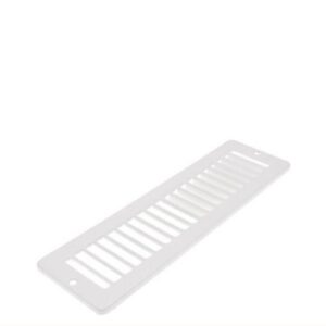2 x 14 Toe Kick Grille White