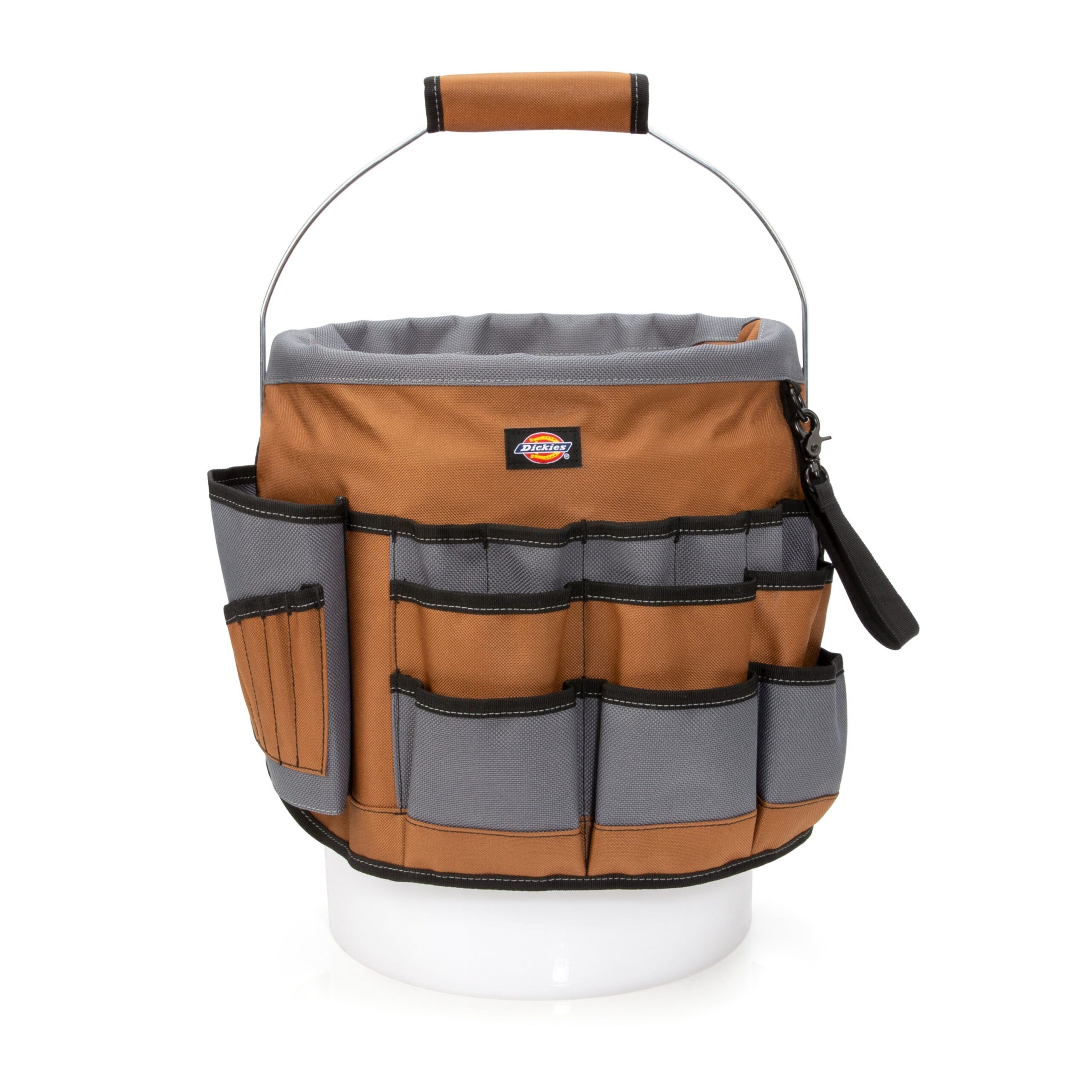 Dickies 35-Pocket Bucket Organizer with Drill Holster