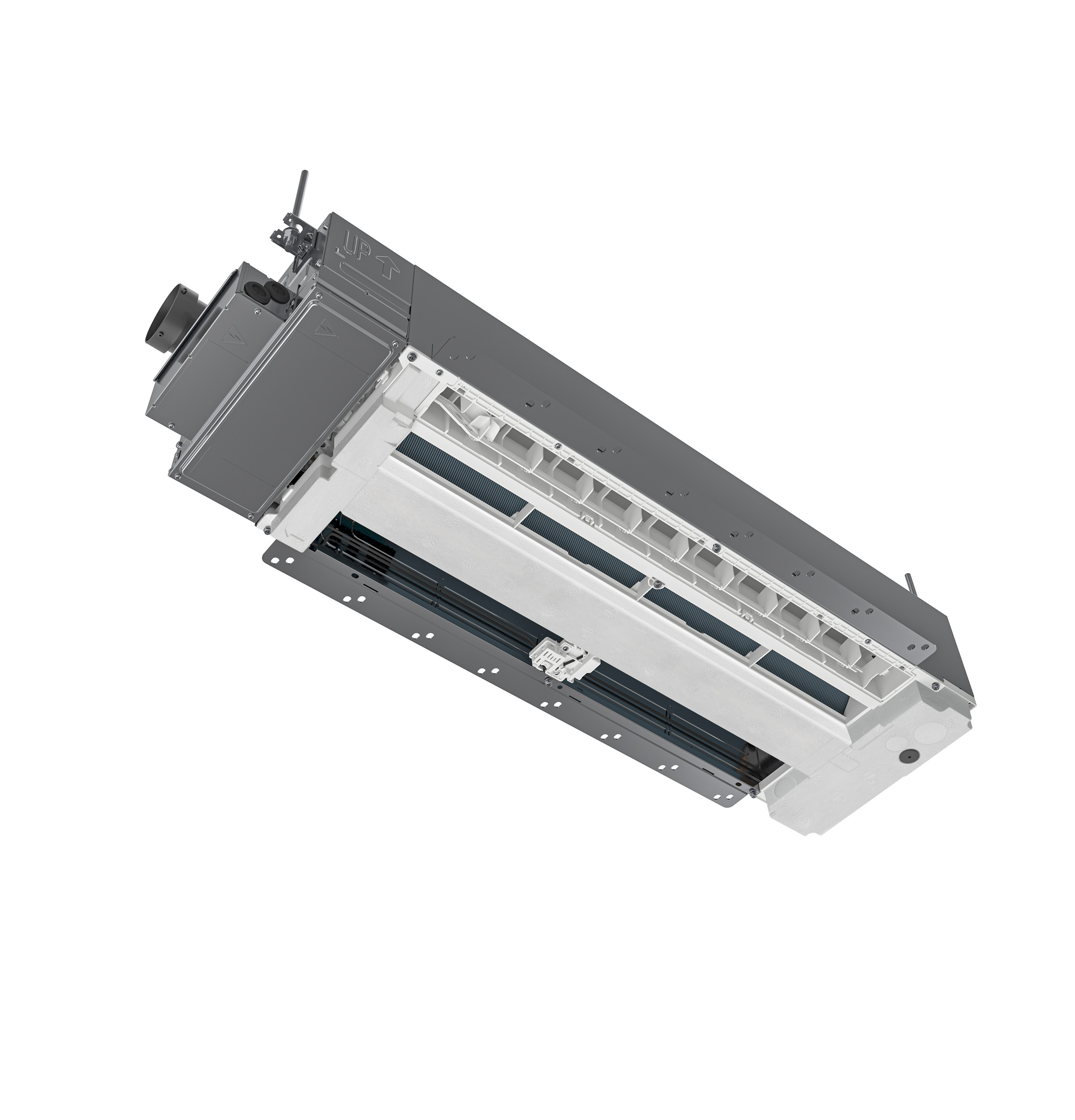 GE 208-230V 12,000 BTU Ductless One-Way Cassette Indoor Unit - Image 3