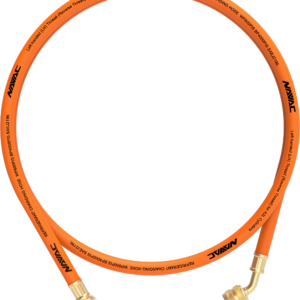 Refrigerant Hose, A2L Reversed Thread, 5' Orange, 45°