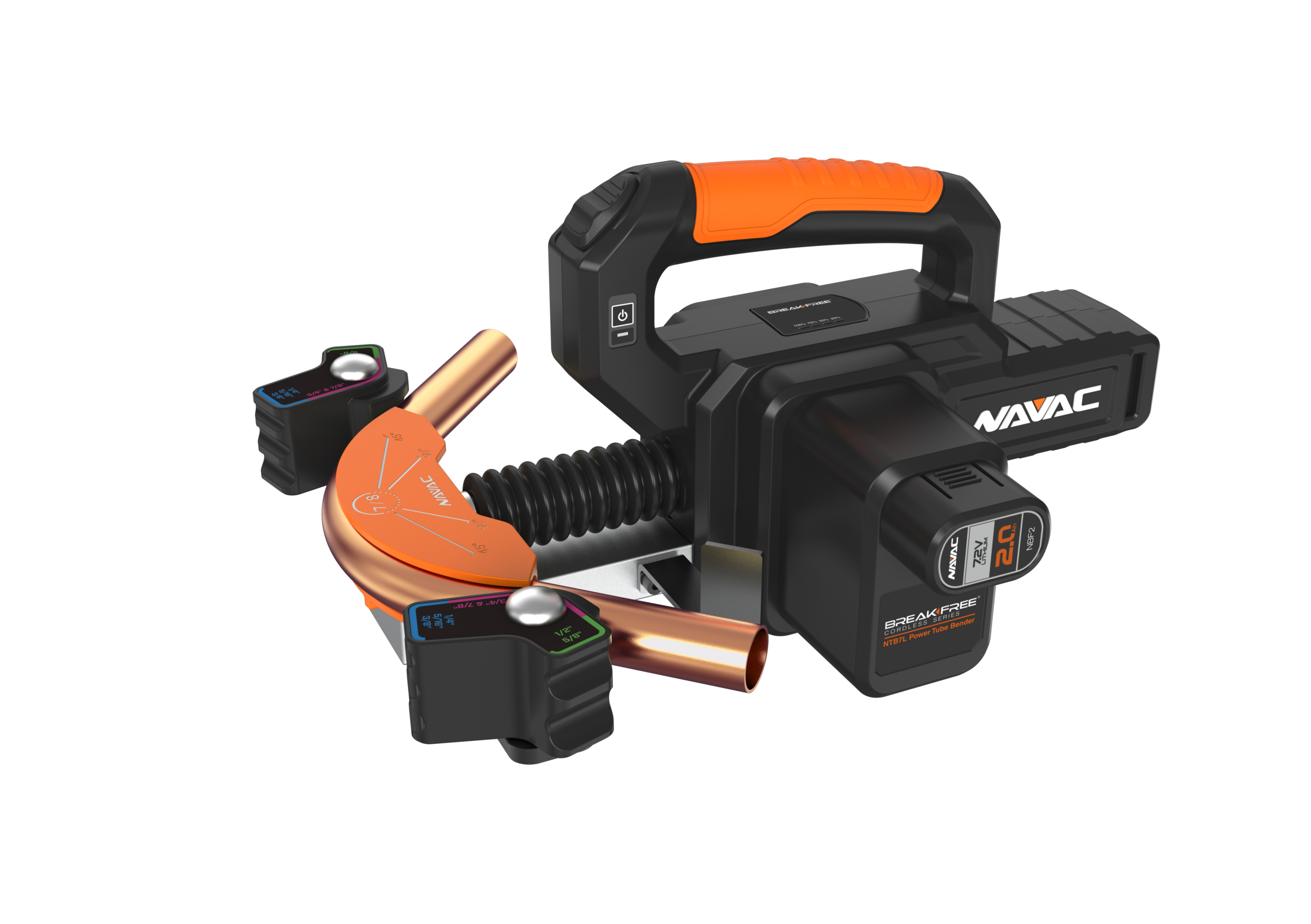 BreakFree® Power Tube Bender Kit, 7/8" Max OD