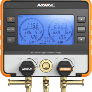 NEXUS™ Digital Manifold Gauge Kit w/ Vacuum Gauge, Bluetooth, A2L, myNAVAC™ App