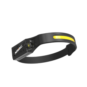 LED Headlamp, 350 Lumens, Rechargeable Li-ion Battery, Wave Control