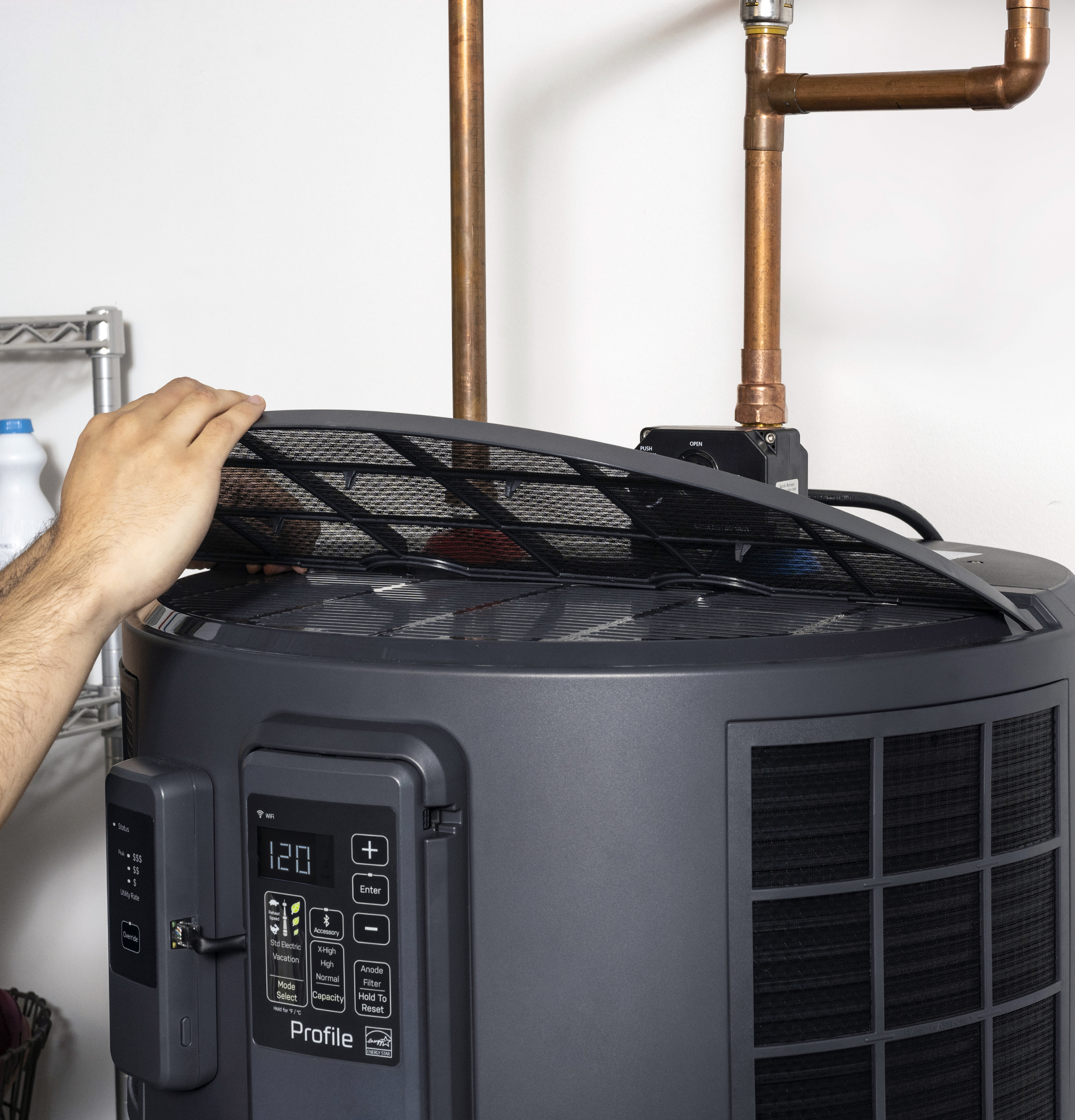 GE Profile™ GEOSPRING™ Smart Hybrid Heat Pump Water Heater 40-gallon - 240V - FlexCapacity - Image 20