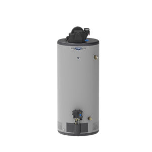 GE RealMAX Choice 40-Gallon Short Liquid Propane Power Vent Water Heater