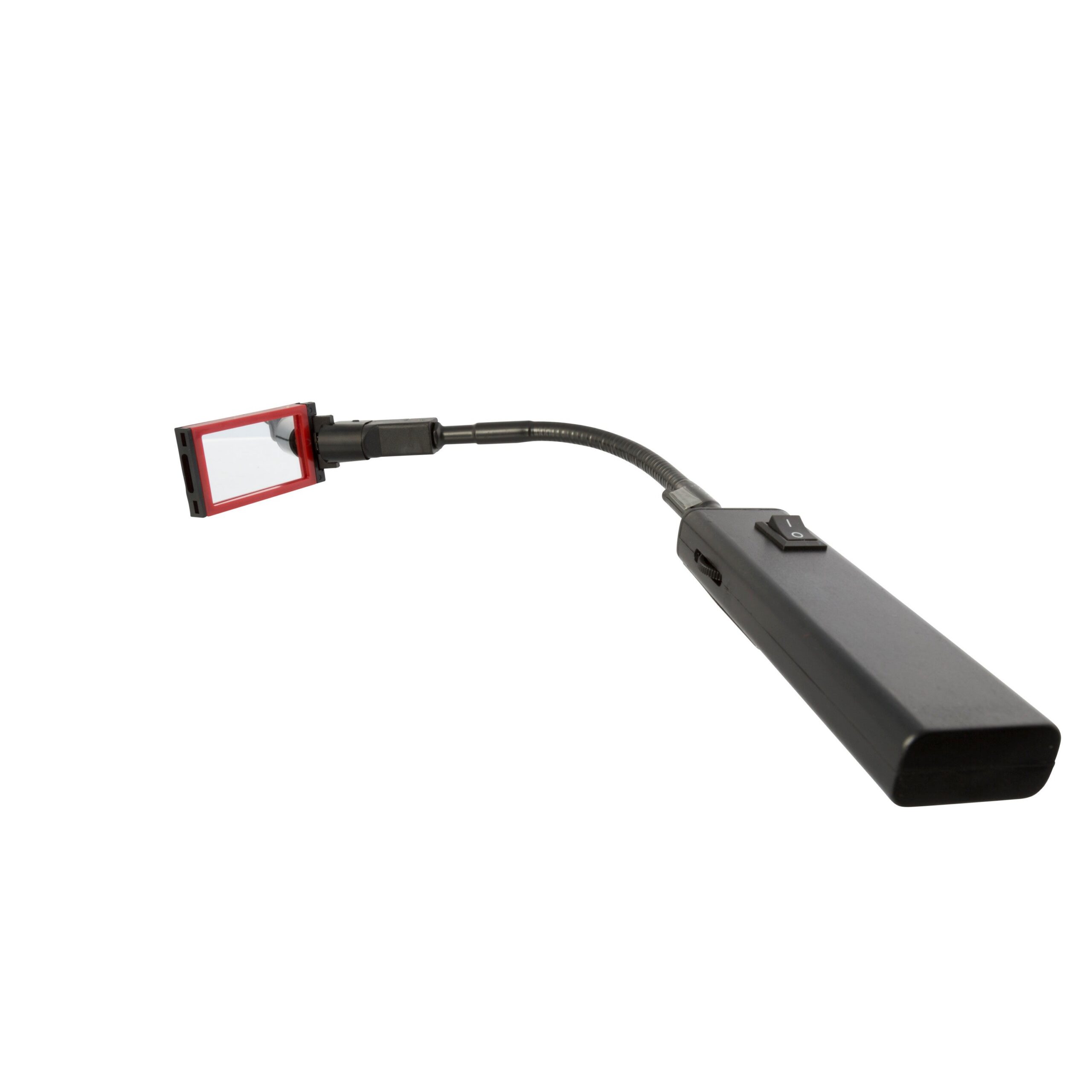 Steelman 18-Inch Flexible Lighted Inspection Tool with 90-Degree Tilting Mirror