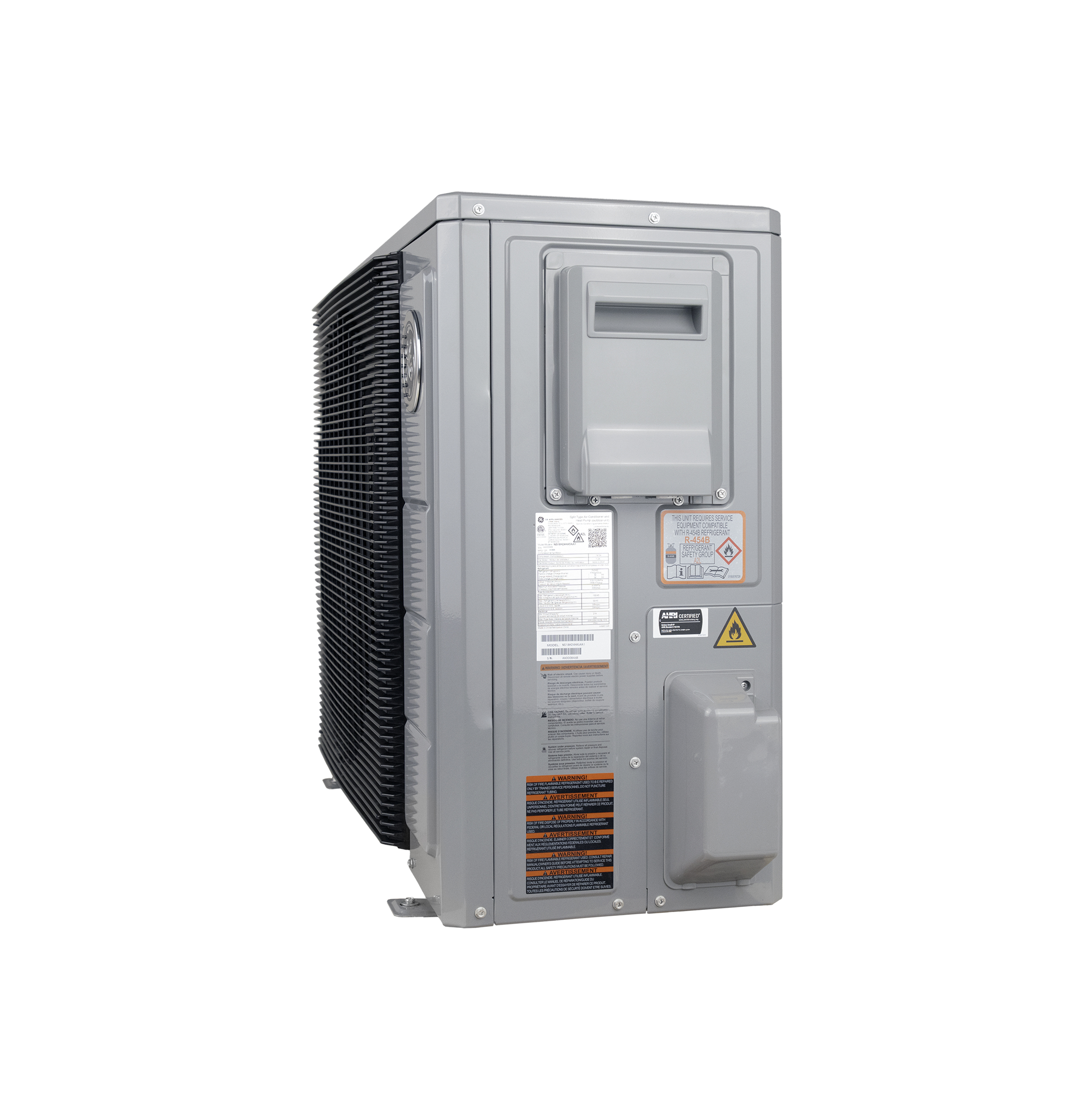 GE 2-Ton Connect Series Side-Discharge Inverter Heat Pump - Image 6