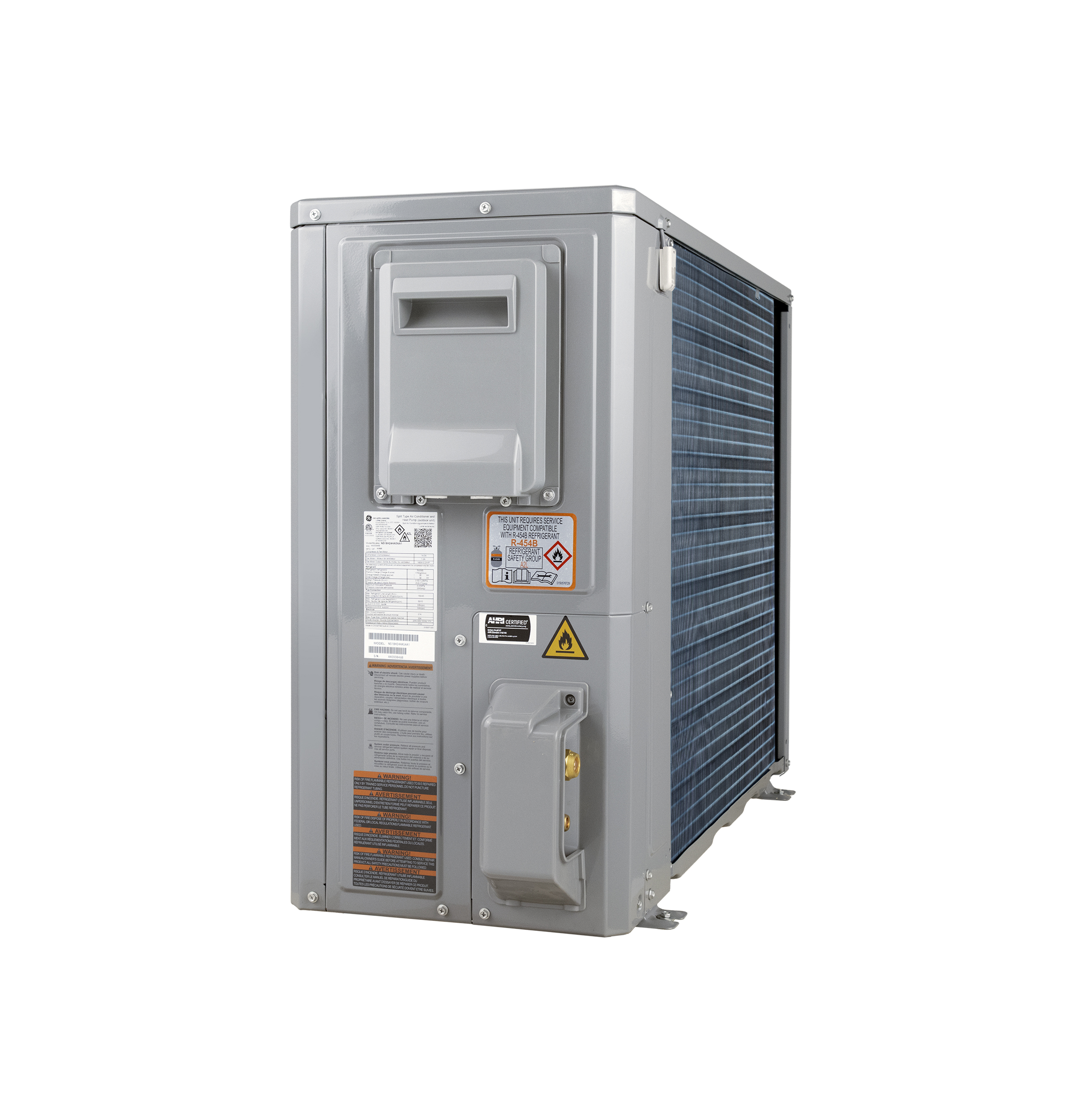 GE 2-Ton Connect Series Side-Discharge Inverter Heat Pump - Image 8