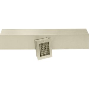GE Zoneline Duct Extension  Register and Trim Flange