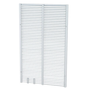 GE Tall Architectural Aluminum outdoor grille (for new Makeup Air and ERV product installations)