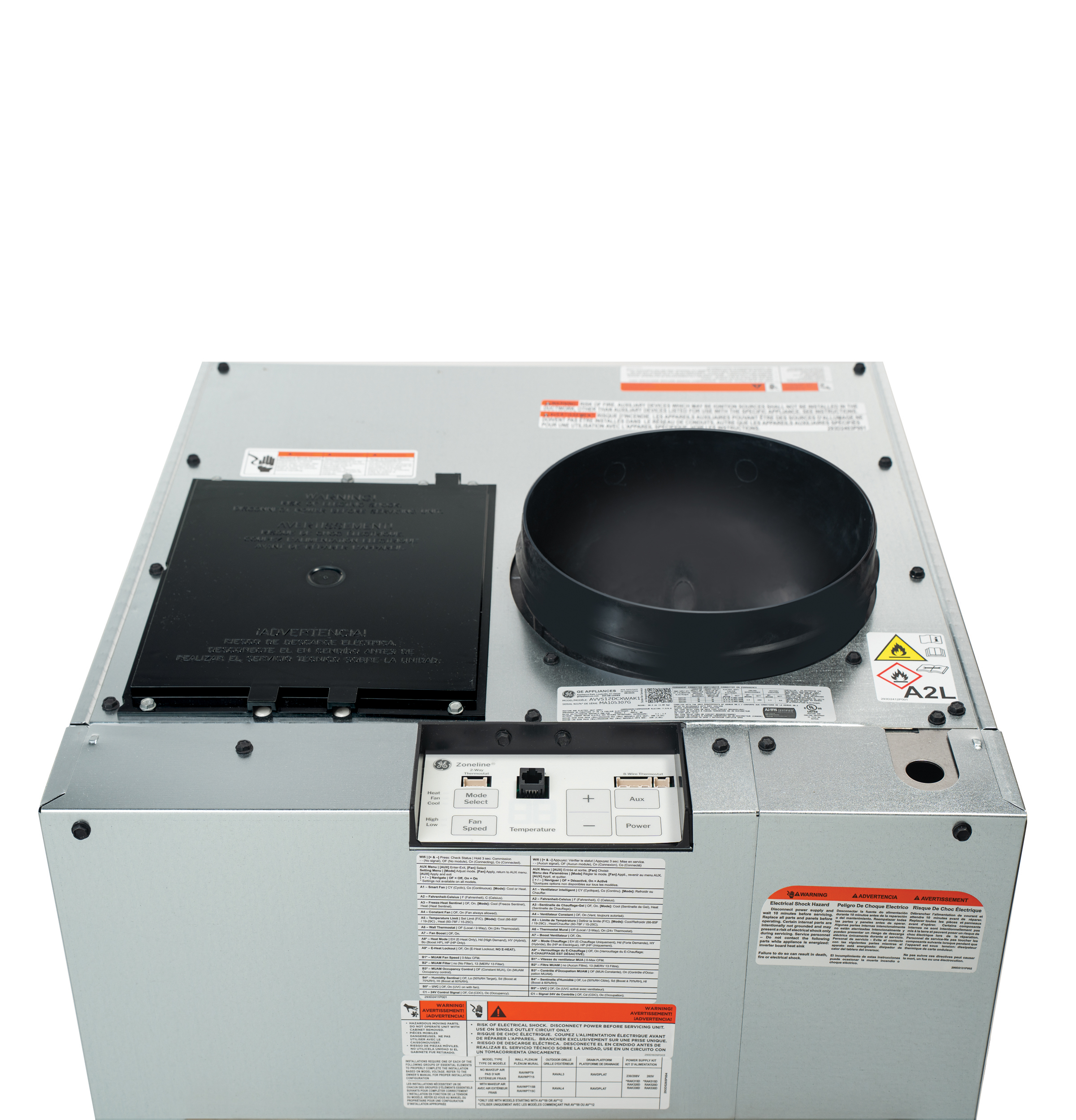 GE Vertical Zoneline V11 Inverter Heat Pump 208/230V Corrosion WiFi R454B - Image 6