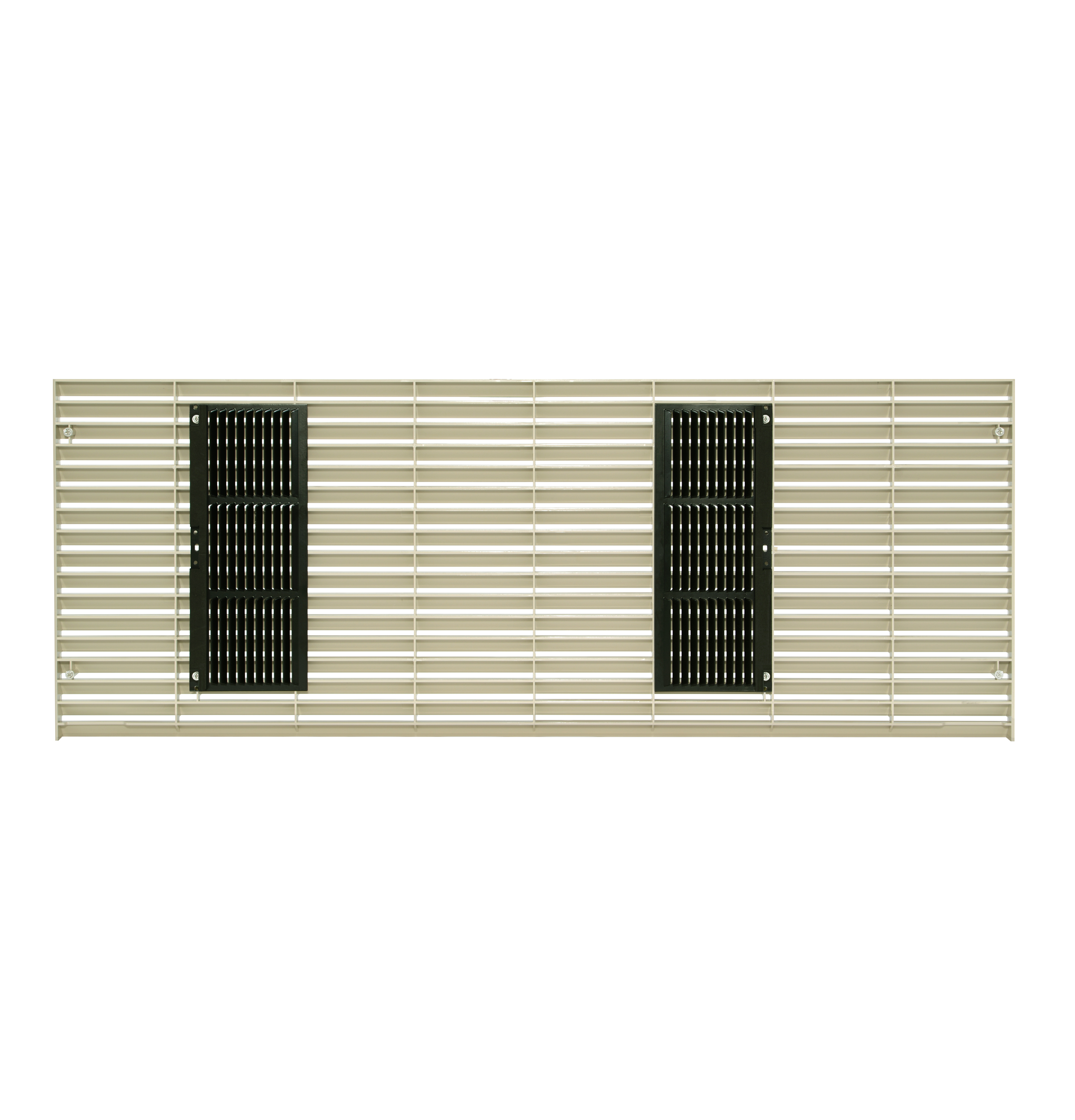 GE 42" GE Zoneline Architectural Polycarbonate Grille - Color Beige - Image 2